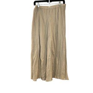 Vintage Old Navy Womens Y2K Coachella Maxi Skirt Size M Brown Boho Fairy Angel
